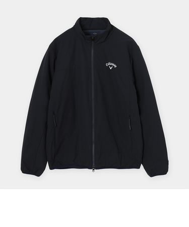 ポリエステルリップ撥水中綿ブルゾン