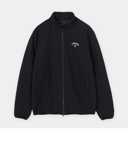 ポリエステルリップ撥水中綿ブルゾン