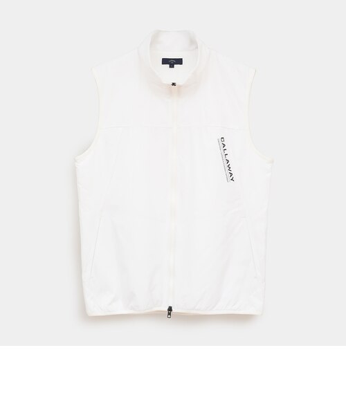 ポリエステルリップ中綿撥水フルジップベスト｜キャロウェイの