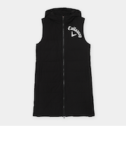 ポリエステルリップ撥水中綿ワンピース