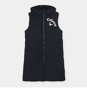 ポリエステルリップ撥水中綿ワンピース