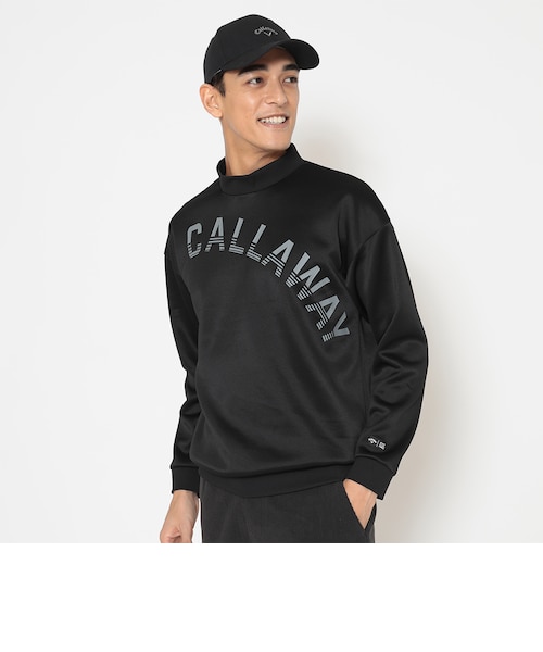 ストレッチダブルニットモックネックスウェット｜キャロウェイの