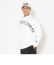 ストレッチダブルニットモックネックスウェット