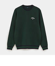 ポリエステルジャガードチャック柄ニット