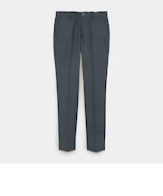 2WAYストレッチピケ千鳥柄テーパードパンツ