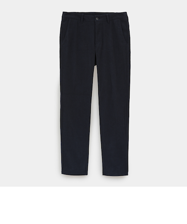 ストレッチコーデュロイテーパードパンツ