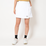 2WAYストレッチピケキュロットスカート