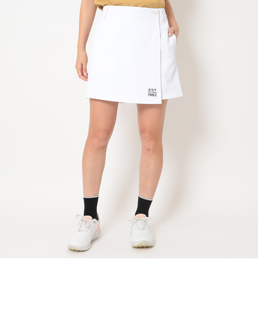 2WAYストレッチピケキュロットスカート