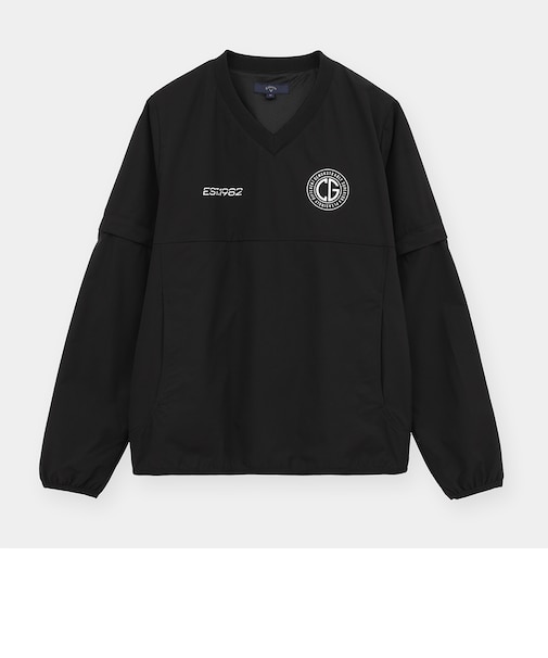 プルオーバー撥水2WAYブルゾン