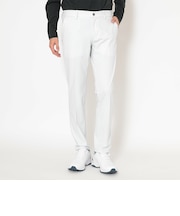 2WAYストレッチギンガム柄テーパードパンツ