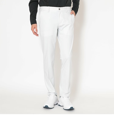 2WAYストレッチギンガム柄テーパードパンツ