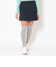 2WAYストレッチキュロットスカート