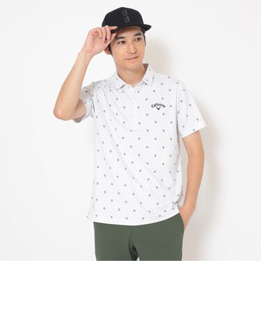 カノコ飛び柄半袖シャツ