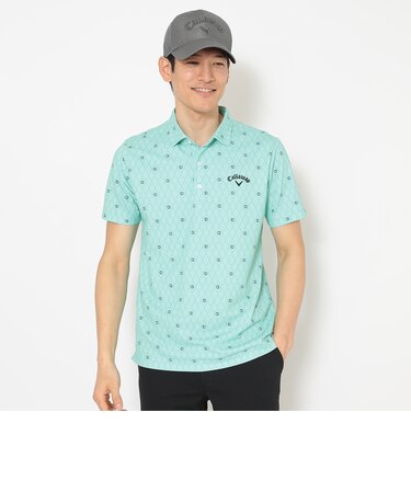 カノコ飛び柄半袖シャツ