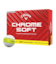 CHROME SOFT 360° YELLOW STRIPEボール（2024年モデル）