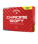 CHROME SOFT トリプル・トラック イエロー ボール（2024年モデル）
