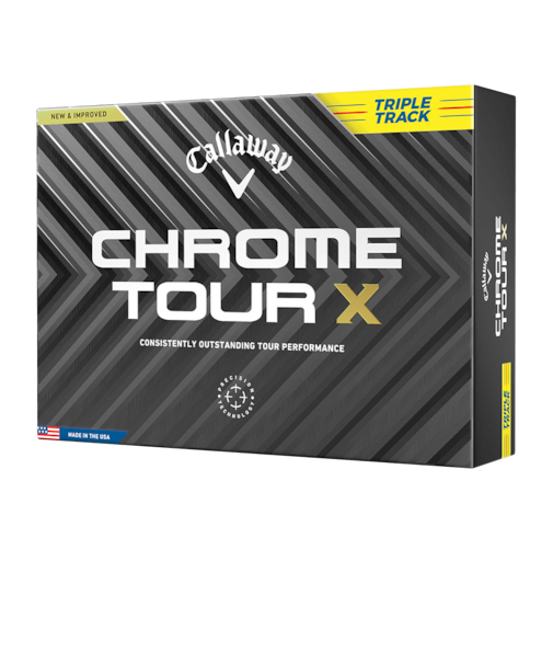 CHROME TOUR X トリプル・トラック イエロー ボール（2024年モデル）