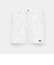 2WAYストレッチピケ花柄ショートパンツ