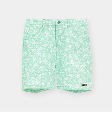 2WAYストレッチピケ花柄ショートパンツ