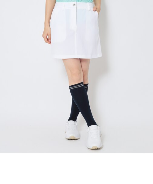 2WAYストレッチピケキュロットスカート