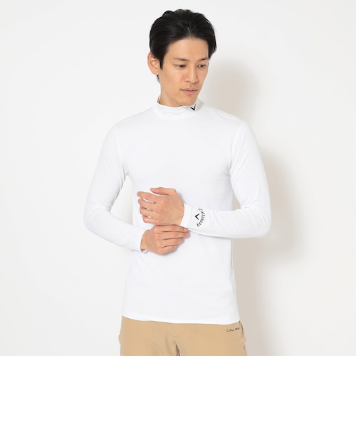 シングルジャージ長袖モックネックインナー（men's）｜キャロウェイの