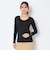 シングルジャージ長袖Uネックインナー（women's）