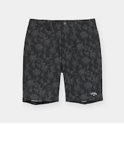 ドビーストレッチボタニカル柄ショートパンツ