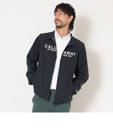 ポリエステルリップ2WAY撥水ブルゾン