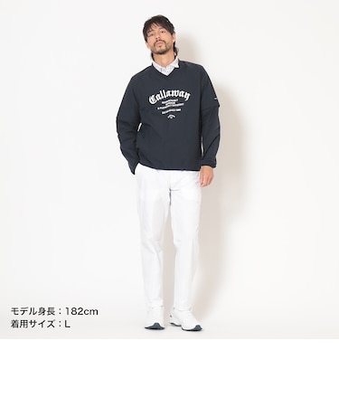ポリエステルリップ2WAY撥水Vネックブルゾン