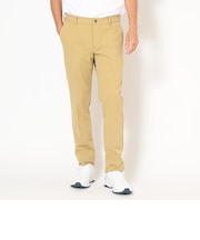ポリエステルブロックニットテーパードパンツ