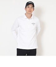 ストレッチフリース裏起毛長袖シャツ