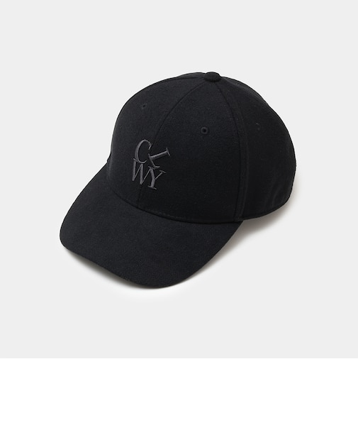 スエードタッチポリエステルロゴキャップ(men's)