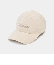 ポリエステルコーデュロイロゴキャップ（women's）
