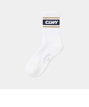 ライン入りショートソックス(women's)