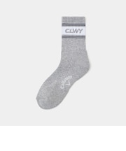 ライン入りショートソックス（women's）