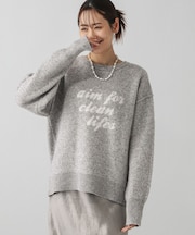 フワフワHugmeロゴプルオーバー/147156