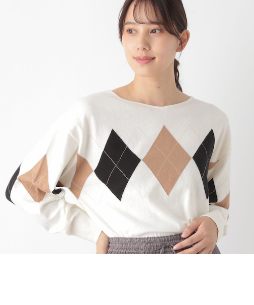 スッキレイVネックプルオーバー/115345