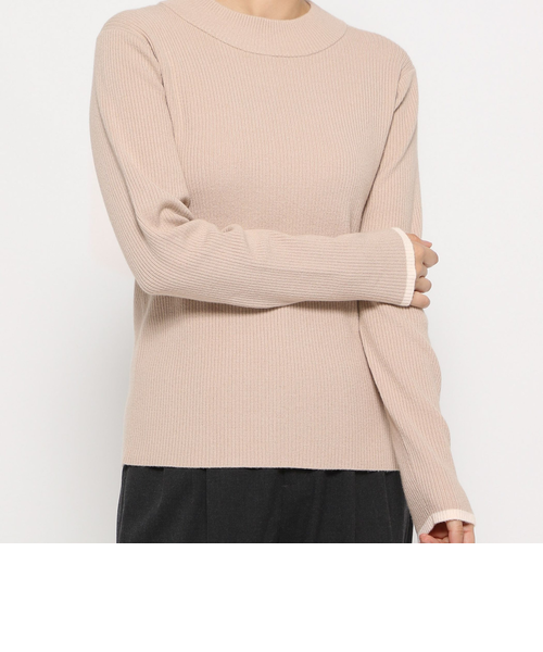 完売品✨ ENFOLD ハイネック リブ バイカラー プルオーバー マルチカラー 人気 ✨ ENFOLD ハイネック リブ バイカラー プルオーバー マルチカラー