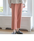 ウツクシルエットテーパードパンツ/114976