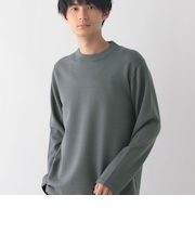 メルティクルーネックプルオーバー/116346