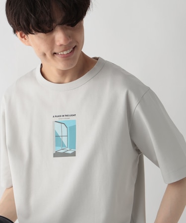 リッチクリーンTシャツ/プリント/半袖/288193