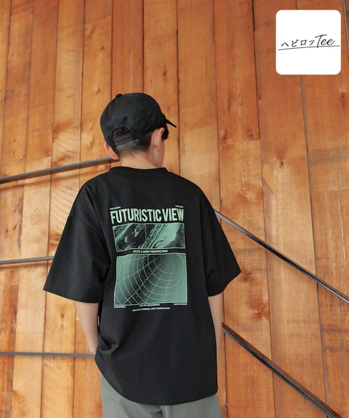 ヘビロッTEE/プリント半袖/キッズ/147385｜グローバルワークの