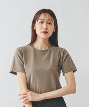 FFFIT エフィット/汗染み軽減クルーT/575053