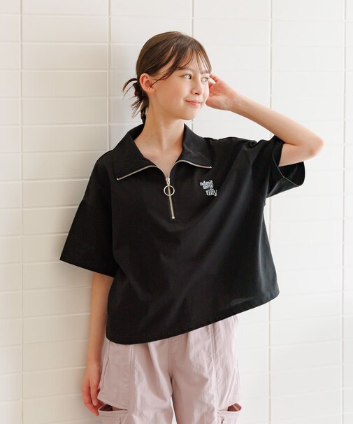 フローズンTシャツ/ハーフZIP/499705