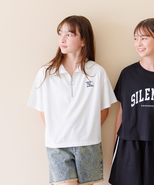 フローズンTシャツ/ハーフZIP/499705