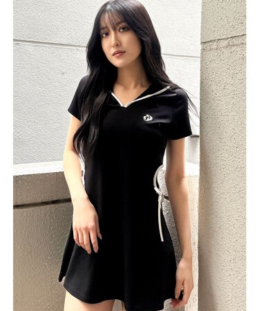 GD SIDE OPENパーカーワンピース