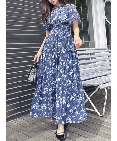 【復刻】Watercolorflowerワンピース