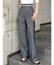 カットオフストレートパンツ