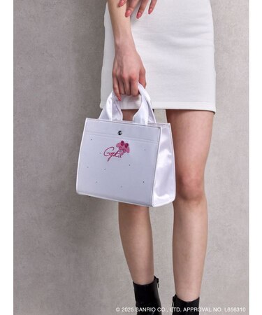 【メロクロコラボ】my melody×GYDA bijou BAG