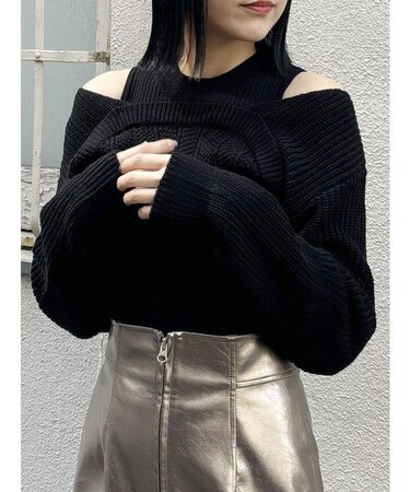 2wayニットセットプルオーバー